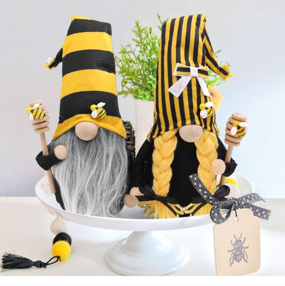 Bumble Bee Striped Gnomes - Picture 1 of 11